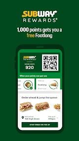 Subway® - Official App screenshot