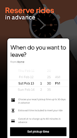 Uber - Request a ride screenshot