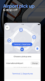 Uber - Request a ride screenshot