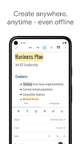 Google Docs screenshot