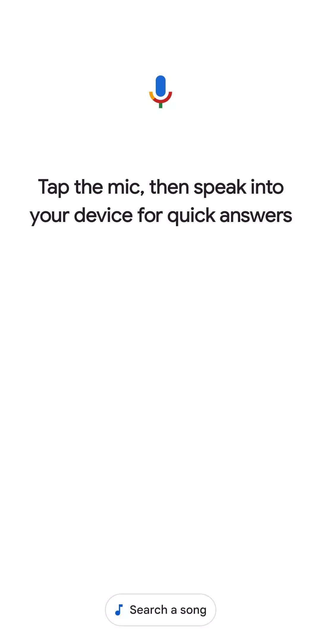 Google screenshot