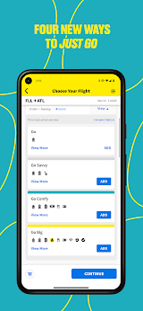 Spirit Airlines screenshot